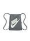 Nike Heritage Drawstring Ανδρική Τσάντα Πλάτης Γυμναστηρίου Γκρι