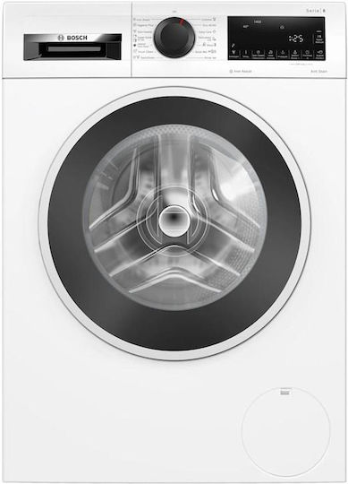 Bosch Πλυντήριο Ρούχων 9kg με Τεχνολογία Ατμού 1400 Στροφών AntiStain WGG244Z2BY