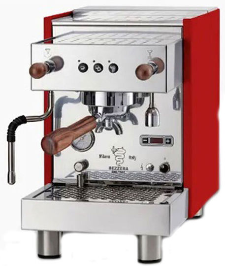 Bezzera Crema De PID Automatische Espressomaschine 1100W Druck 12bar Rot