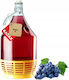 Kadax 5l Balloon Carafe Wine Bottle Closure