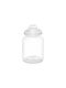 Arte Regal General Use Glass Jar with Lid Transparent 900ml