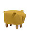Kinderhocker Gelb