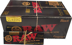 Raw Classic Black Zigarettenpapiere 1+1/4 50 Bl...