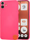 Techsuit Softflex Back Cover Silicone Fuchsia (...