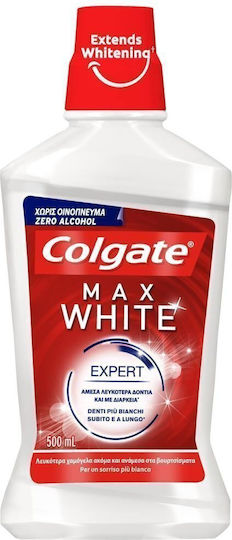 Colgate Max White Expert Στοματικό Διάλυμα για Λεύκανση 500ml