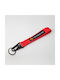 Fabric Keychain Porsche Red