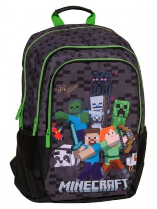 Graffiti-Rucksack für die Grundschule Minecraft Schwarz 248211