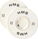 Abisal Set of Plates Olympic Type Rubber 2 x 0.5kg Φ50mm