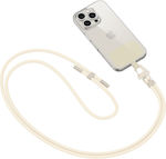 Tech-Protect Neck Strap for Mobile Phones Beige