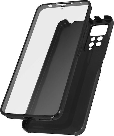 Carcasă 360° Xiaomi Redmi Note 11 Pro 5G Față Flexibilă & Spate Rigid Negru