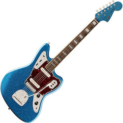 Fender Squier Fsr Classic Vibe 70s Jaguar Chitară Electrică cu Forma Stratocaster în Culoarea Albastru