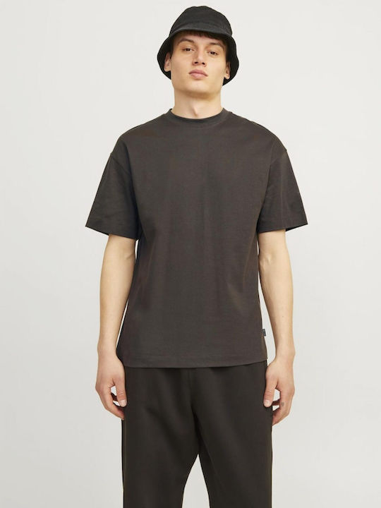 Jack & Jones Men's Short Sleeve T-shirt CAFE