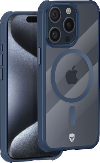 Carcasă Force Magsafe pentru iPhone 15 Pro 3m Air Frost Albastru Închis