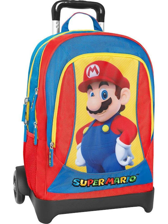 Ученическа раница с колела Super Mario Ученическа раница с колела Super Mario