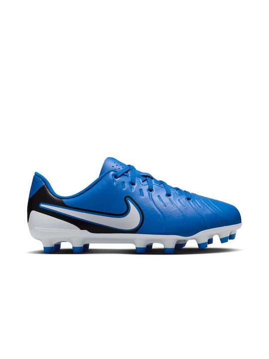 Nike Jr Tiempo Legend 10 Kids Soccer Shoes Blue