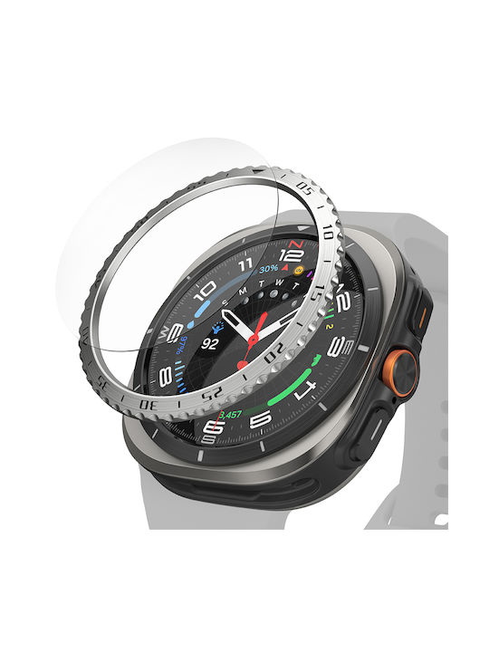 Ringke Bezel Protector in Silver color for Samsung Galaxy Watch Ultra 47mm