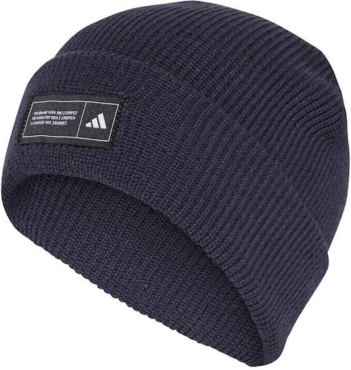 Beanie Ανδρικός Σκούφος Πλεκτός σε Μπλε χρώμα
