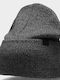 Beanie Ανδρικός Σκούφος Πλεκτός σε Γκρι χρώμα