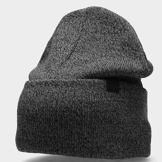Beanie Beanie Knitted in Gray color