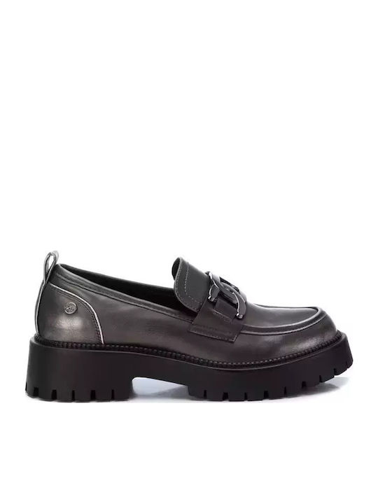 Γυναικεία Loafers σε Γκρι Χρώμα