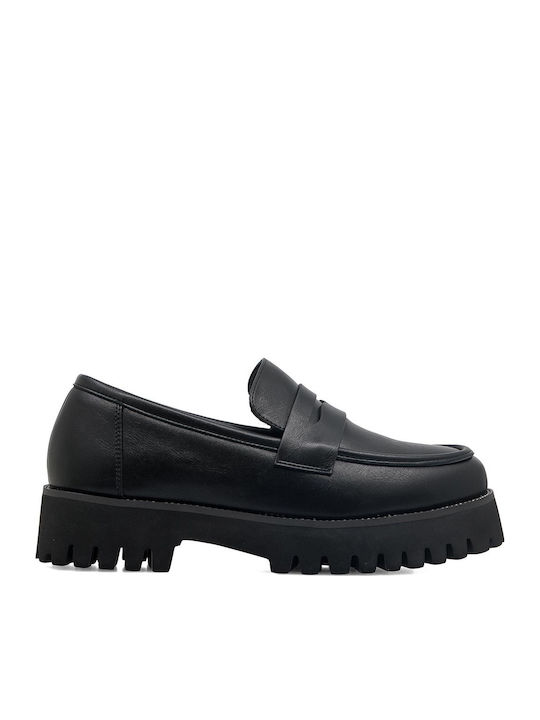 Women's Loafers in Black Color