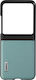 Abeel Leather Case Motorola Razr 40 Ultra Leather Abeel Collection Light Blue