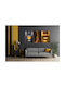 Naklejkomania Threefold Painting on Canvas 60x120cm