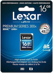 Lexar Series 300x SDHC 16GB Class 10 UHS-I