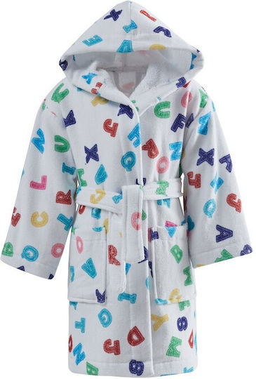 Makis Tselios Home Kids Hooded Bathrobe Multicolour