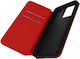 Oppo A77 Case Card-holder Cover Video Stand Red
