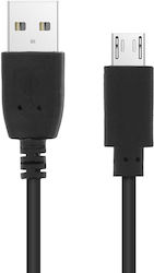 Avizar Reguläres Micro-USB-Kabel USB 2.0 Länge 1,2 m Schwarz