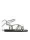 NAXOS Γυναικεία Σανδάλια Black/Grey/White