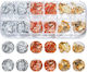 Foil for Nails Gold 12pcs