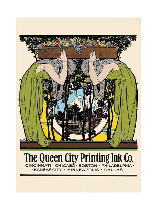 Walls Αφίσα The Queen City 50x70cm