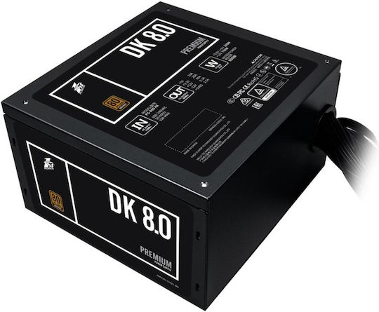 1STPLAYER DK Premium 800W Μαύρο Τροφοδοτικό Υπολογιστή Full Wired 80 Plus Bronze