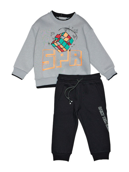 Sprint Kids Sweatpants Set Ice Grey