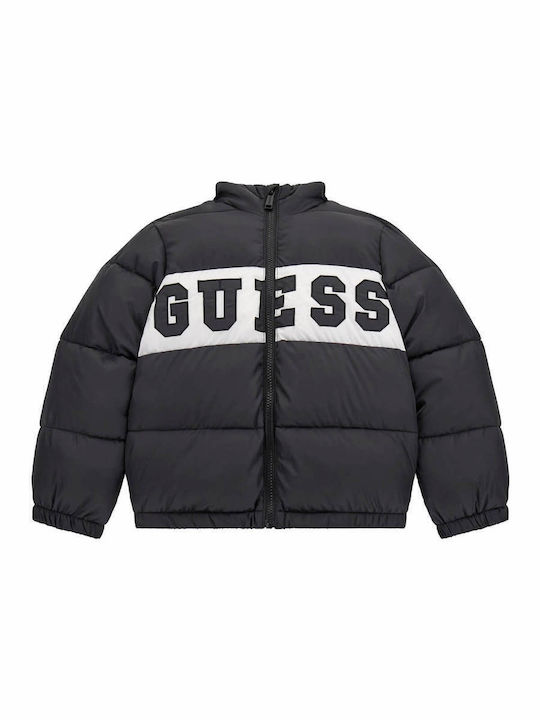Kids' Casual Jacket with Hood Black