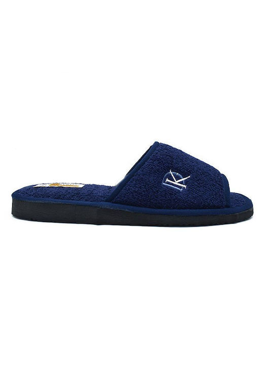 Terry Winter Women's Slippers in Blue color