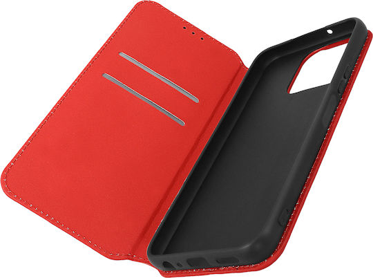 Honor 70 Lite X8 5g X6 Case Card-holder Cover Video Stand Red