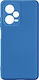 Case Redmi Note 12 Pro & Poco X5 Pro Semi-rigid Soft-touch Fast Cover Blue