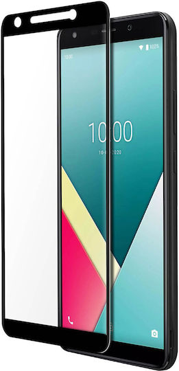 Wiko Закалено стъкло Черен (Wiko Y61)