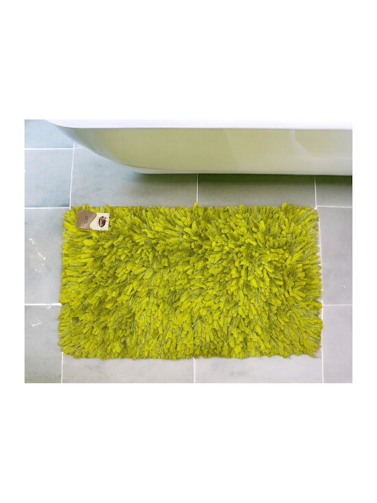 Linea Home Πατάκι Μπάνιου Shaggy Ibiza LH2044029 Lime 50x80εκ.