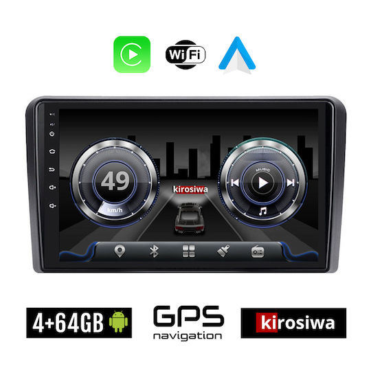 Kirosiwa Car Audio System for Citroen C2 2003 2009 (Bluetooth/USB/WiFi/GPS) with Touch Screen 9"
