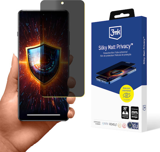 3MK Silky Privacy Matte Screen Protector (OnePlus 12 )