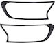 Set de 2 Faruri Decorative Negre Mate Ford Ranger T7 T8 2016-2022