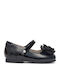 Kids Anatomic Patent Leather Ballerinas Ballet flat with Hoop & Loop Closure Black