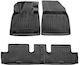 Umbrella Set Covorașe Față și Spate 4buc din Furtun pentru Citroen C4 Picasso 2013-2022 Negre