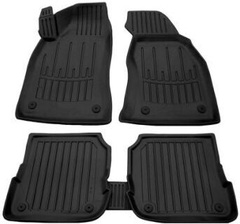 Umbrella Set Covorașe Față și Spate 4buc din Furtun pentru Citroen C5 Audi A6 1997-2004 Negre