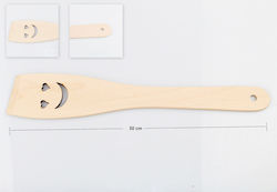 Giszben Spatula Slotted Wooden 30cm