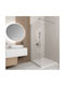 Orabella Serena Shower Screen for Shower 90x200cm Gun Metal